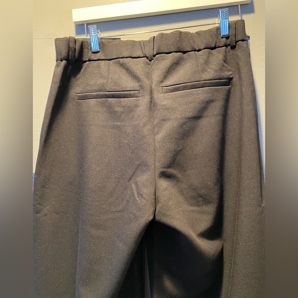 A&F Black Wide-Leg Trousers - Picture 6 of 6